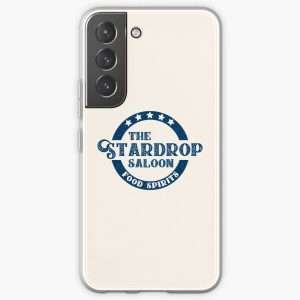 The Stardrop Saloon Pub Logo | Stardew Valley | Navy Logo Samsung Galaxy Soft Case RB3005 product Offical Stardew Valley Merch