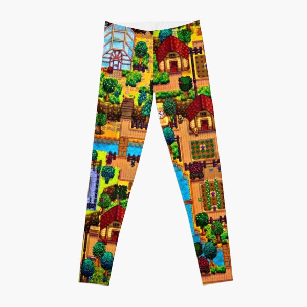 Stardew valley map  Leggings RB3005 product Offical Stardew Valley Merch