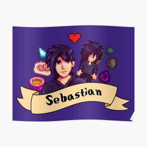 Stardew Valley- Sebastian Poster RB3005 product Offical Stardew Valley Merch