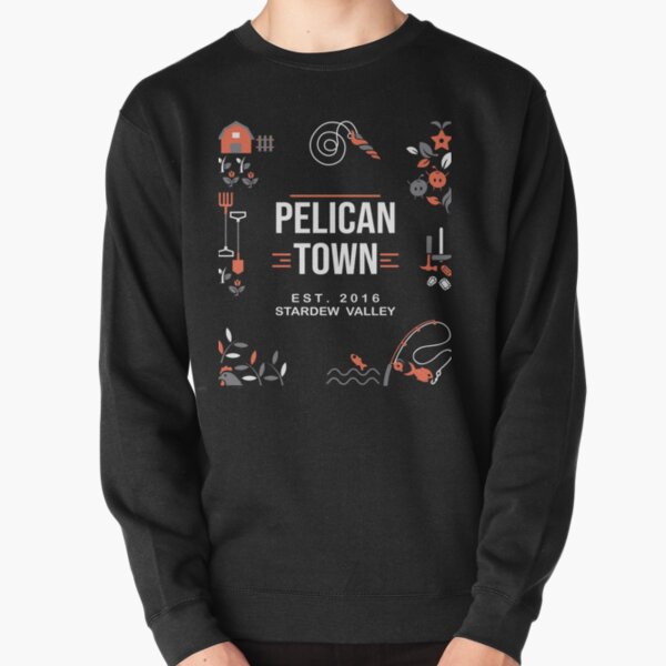 Stardew Valley Inspired Pelican Town Pullover Sweatshirt RB3005 product Offical Stardew Valley Merch