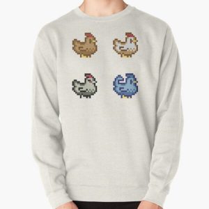 Stardew Valley Chickens Pack Pullover Sweatshirt RB3005 product Offical Stardew Valley Merch