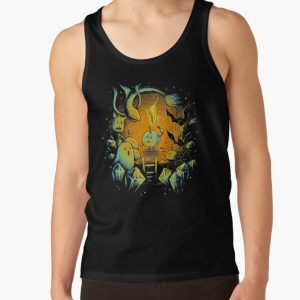 Stardew Valley - Scared Junimo  Tank Top RB3005 product Offical Stardew Valley Merch