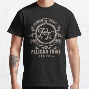 Stardew Valley pelican Town Classic T-Shirt RB3005 product Offical Stardew Valley Merch