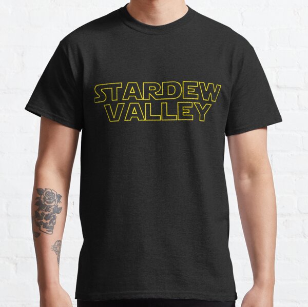 Stardew Wars | Stardew Valley Parody Logo Classic T-Shirt RB3005 product Offical Stardew Valley Merch