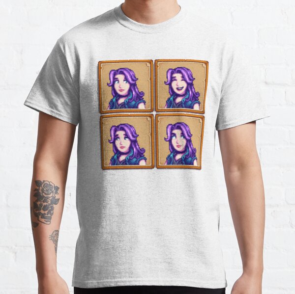 Stardew Valley - Abigail Classic T-Shirt RB3005 product Offical Stardew Valley Merch