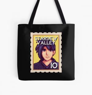 Stardew Valley Sebastian Stamp All Over Print Tote Bag RB3005 product Offical Stardew Valley Merch