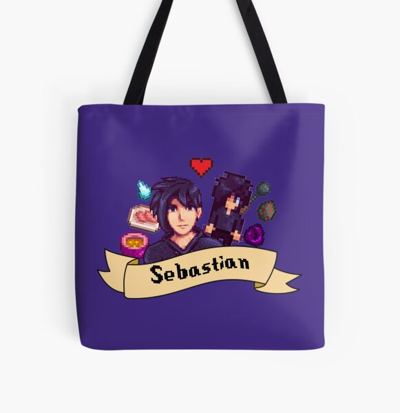 Stardew Valley- Sebastian All Over Print Tote Bag RB3005 product Offical Stardew Valley Merch