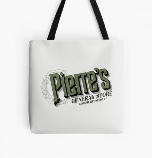 Pierre's General Store Logo | Stardew Valley Logo All Over Print Tote Bag RB3005 product Offical Stardew Valley Merch