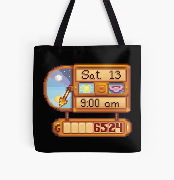 Stardew Valley Egg Festival Clock All Over Print Tote Bag RB3005 product Offical Stardew Valley Merch