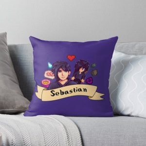 Stardew Valley- Sebastian Throw Pillow RB3005 product Offical Stardew Valley Merch