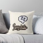 Stardew Valley Sleeping Cat Sploot Throw Pillow RB3005 product Offical Stardew Valley Merch