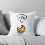 Stardew Valley Sleeping White Chicken Classic T-Shirt Design Shirts Throw Pillow RB3005 product Offical Stardew Valley Merch