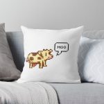 Stardew Valley Cow Throw Pillow RB3005 product Offical Stardew Valley Merch