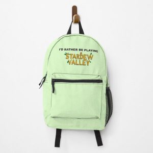 i'd rather be playing stardew valley Backpack RB3005 product Offical Stardew Valley Merch