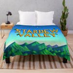 Stardew valley title Throw Blanket RB3005 product Offical Stardew Valley Merch