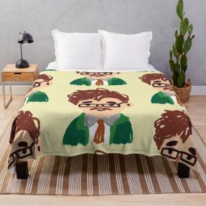 Harvey from Stardew Valley Sticker Throw Blanket RB3005 product Offical Stardew Valley Merch