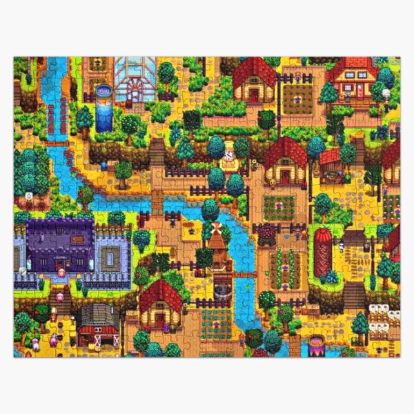 Stardew valley map  Jigsaw Puzzle RB3005 product Offical Stardew Valley Merch