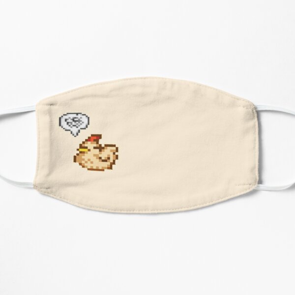 Angry Chicken Stardew Valley Flat Mask RB3005 product Offical Stardew Valley Merch