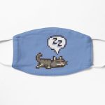 Stardew Valley Sleeping Cat Sploot   Flat Mask RB3005 product Offical Stardew Valley Merch